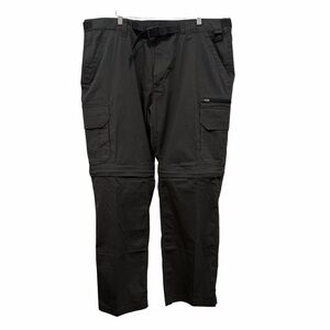 BC Clothing Convertible Charcoal Cargo Pants - NWT - XXL x 32”L